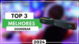 Top 3 Melhores Soundbar Para PC Custo beneficio | Soundbar Para 2024