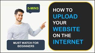 How To Upload Your Website Online | Step By Step Tutorial | PRAROZ-TUTORIAL