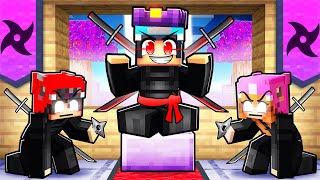 Becoming a NINJA KING to SAVE CRAZY FAN GIRL in Minecraft!