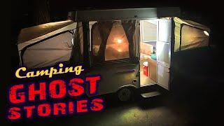 Most HAUNTED Small Town & SOLO Camp in the Forest!