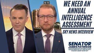 Senator Paterson calls for annual intelligence assessments on foreign interference in our region