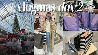 VLOGMAS DAY 2: Black Friday shopping & haul, going into Boston & trying new snacks