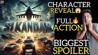 SIKANDAR Shocking Spoiler | All Characters Reveal | Salman Khan Next Movie Update | SIKANDAR Update