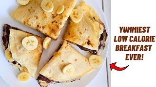 Yummiest low calorie breakfast recipe ever! Low calorie breakfast recipe for weight loss