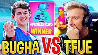 BUGHA *DESTROYS* TFUE 1v1 Creative! (World Cup WINNER vs TFUE)