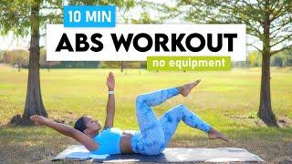 10 MIN Belly Burning Abs Workout | no equipment