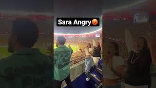 Sara Ali khan got angry when Fans chanting Sara Bhabhi in front of Shubman Gill on IPL in Final #ipl