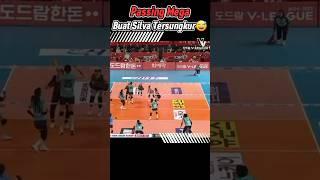 Passing Mega! Buat Silva Rebahan #megawatihangestri #ligavolikorea #volleyball