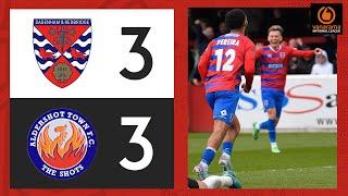 HIGHLIGHTS | Daggers 3-3 Aldershot | Vanarama National League