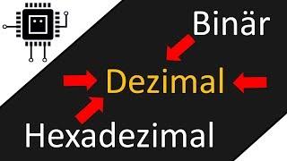 Binär in Dezimal, Hexadezimal in Dezimal, alle Zahlen in Dezimal umwandeln