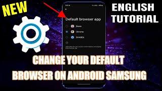 How To Change Your Default Browser On Android Samsung || Set Default Browser In All Samsung