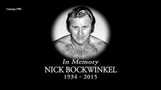 WWE honors the life and career of WWE Hall of Famer Nick Bockwinkel