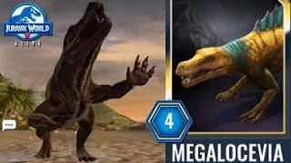 Apex Megalocevia ET4: Battles on Nublar Shores! ~ Jurassic World Alive PVP
