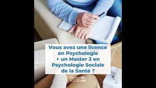 Recrutement d'un(e) psychologue social(e) de la santé