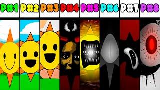 Mix Of All Monster Voices From Incredibox Sprunki | All Phases 1-8 !