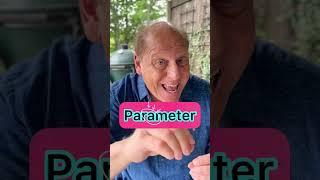 How do you say Parameter?