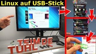 Linux auf USB-Stick erstellen - Linux Live USB Creator - [4K Video]