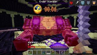 Defeating the Ender Guardian in 6 seconds using only dungeons gear!