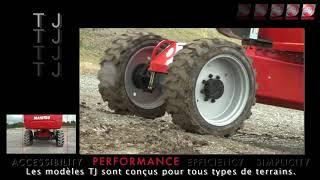 Location nacelle télescopique 26 / 28 m : Manitou  TJ