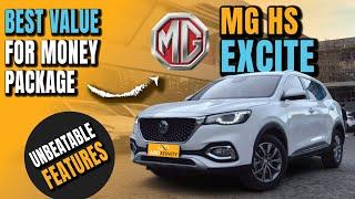 MG HS Excite 2024 | First Look Review | AutoXfinity