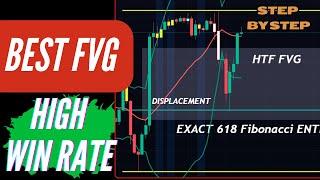 Identify Best High Win Rate Fair Value Gaps | Advanced FVG with Displacement