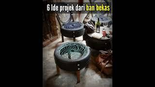 Ide kreatif dari ban bekas 2022