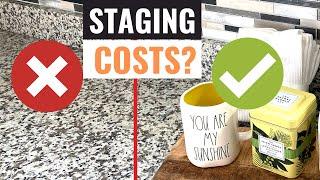 Cost of staging a home on a budget // EXAMPLES FROM TJ MAXX HAUL