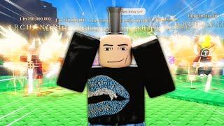 Trolling with ARCHANGEL HEAVEN in Roblox Sol's RNG