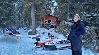 Stranded 6 Days in Remote Cabin - Terrible Winter Conditions