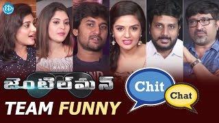 Nani's Gentleman Movie Team Funny Chit Chat || Surbhi || Nivetha Thomas || Mohan Krishna Indraganti