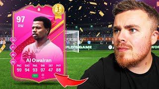 I'm the 1ST in the WORLD to have this 97 FUTTIES Al Owairan card in FC 24!