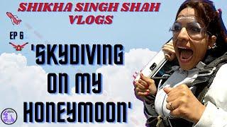 Skydiving Australia | Honeymooners | Skydiving Videos Tandem | Shikha Singh Shah Vlogs |