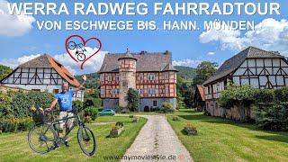 WERRA RADWEG FAHRRADTOUR VON ESCHWEGE BIS. HANN. MÜNDEN