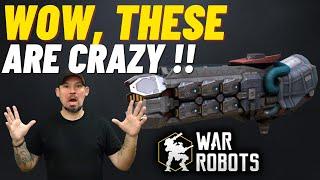 War Robots New Healing Titan Weapons Testing | Pantagruel and Gargantua