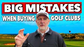 10 biggest mistakes when buying golf clubs