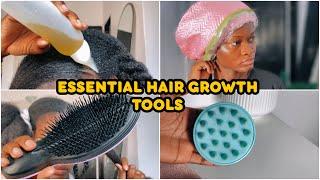 MY 10 MUST-HAVE HAIR CARE TOOLS FOR LONGER AND HEALTHY HAIR |for beginners