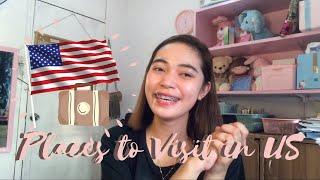 PLACES TO VISIT IN USA (with Role Plays) - Mariel Comighod