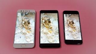 Oppo F3 vs Redmi Note 4 vs iPhone 6 Screen Comparison | Real Test | TechTag