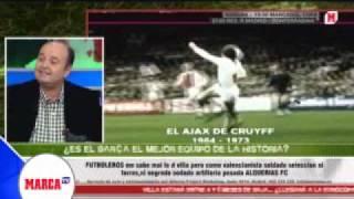 Juanma Rodríguez en Futboleros critica la objetividad de Albert Lesán