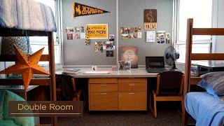 Residence Hall Dorm Tours: Double Room