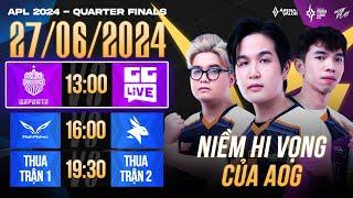 BRU vs GGL | FW vs EA | GGL vs EA - VÒNG TỨ KẾT APL 2024 | NGÀY 27/06