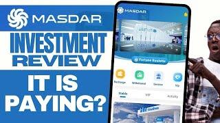 MASDAR is still PAYING LEGIT | INVEST NOW