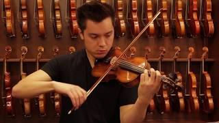 Eugene Sartory | Violin Bow Demonstration