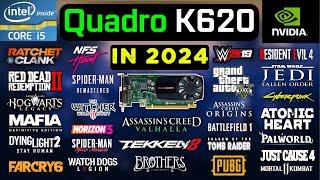 Nvidia Quadro K620 In 2024 - Test in 100 Games