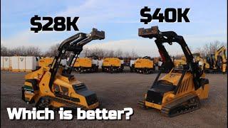 Vermeer S925TX VS CTX100 | Mini Skid Steers