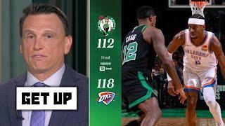 GET UP | Shai Gilgeous-Alexander found formula to beat Celtics - Tim Legler on Thunder 118-112 win