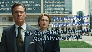 The Duality of Human Nature: The Competition between Morality and Profit