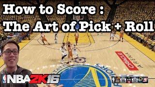 NBA 2K16 Tips How to play and score with Pick and Roll. NBA 2K16 Offense Tutorial #93