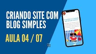 Site e Blog simples - Wordpress Ocean WP Ajustes Cabeçalho e Rodapé- aula 04 / 07