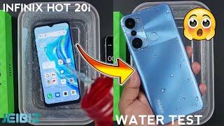 Infinix Hot 20i Waterproof Test  | Hot 20i is Water Resistant Or Not?